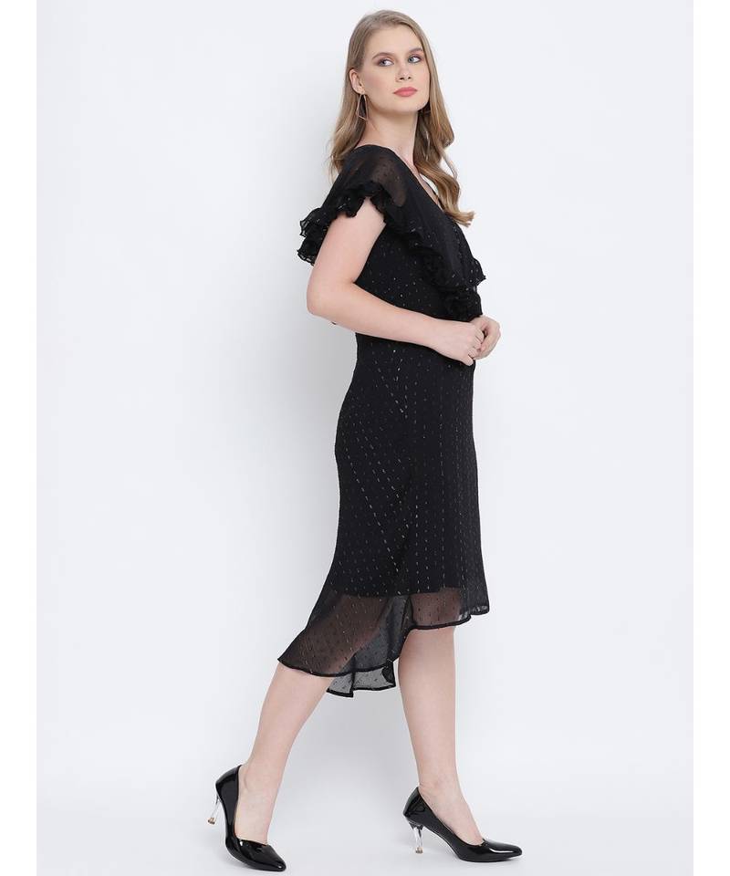 Twinkle blaze lurex  high low women desss