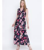 Wonder Blossom multicolor buttondown women dress