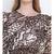 Magical mezz lined printed women dress