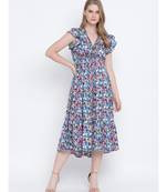 Merry bright multicolour causal women dress