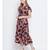 Hazel tanned brown causal women dress