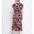 Hazel tanned brown causal women dress