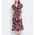 Hazel tanned brown causal women dress