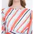 Vivid bright colorful casual women tie knot dress