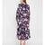 Fresh Florals Navy Women's Layered Maxi Dress