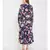Fresh Florals Navy Women's Layered Maxi Dress