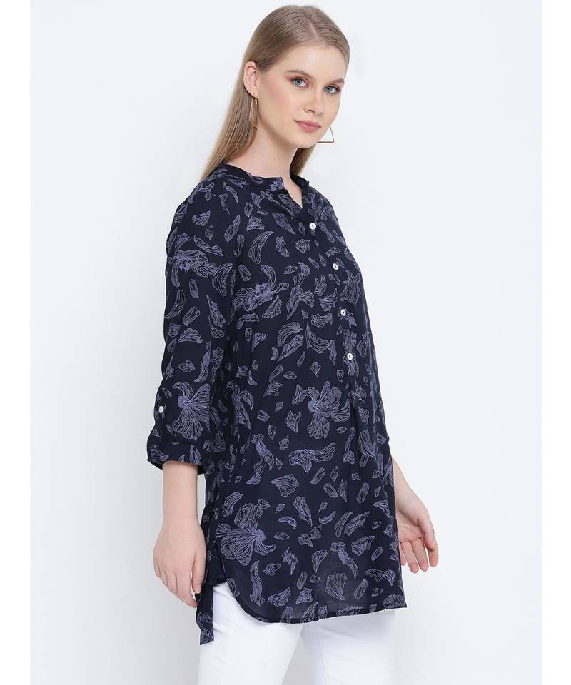 Czech pretty  printed casual tunic