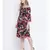 Blazzy indigo floral printed  bardot women casual dress