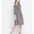 Glamorious grey solid bardot women casual dress