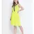 Radiant grand  Yellow Laced Beachwear Dress