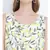 Oxolloxo solid streak yellow knot up dress for women