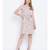 Oxolloxo Darling peach knot up dress for women