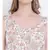 Oxolloxo Darling peach knot up dress for women