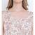 Oxolloxo Darling peach knot up dress for women
