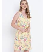 Sheen daisy  knot up dress for women