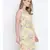 Sheen daisy  knot up dress for women