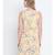 Sheen daisy  knot up dress for women