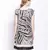 Abstract Print Women's Cotton Beachwear Dress