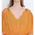 Majestic mustard laced up women nightwear dress