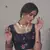 Navy-blue embroidered net semi stitched party lehenga