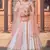 Light-pink embroidered georgette semi stitched lehenga