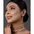 Pink Gold Tone Kundan Choker