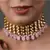 Pink Gold Tone Kundan Choker