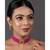 Pink Gold Tone Kundan Beaded Choker Necklace with earrings