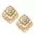 Gold Tone Kundan Inspired Earrings