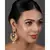 Pearl beaded Kundan Inspired drop earrings