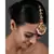 Pearl & Pink beaded Gold tone  Kundan Handcrafted Mang Tikka