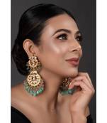 Handcrafted Kundan Inspired Earrings