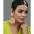 Kundan inspired Chandbali & Mang tika set