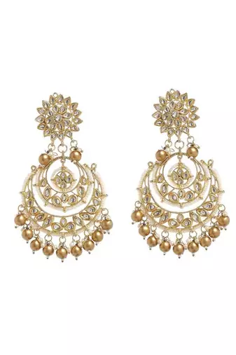 Kundan Inspired Chandbali & Mang Tika Set