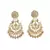 Kundan inspired Chandbali & Mang tika set