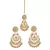 Kundan inspired Chandbali & Mang tika set