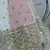 Light-pink embroidered georgette semi stitched lehenga