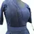 Navy-blue embroidered georgette semi stitched lehenga