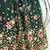 Green embroidered net semi stitched bridal lehenga