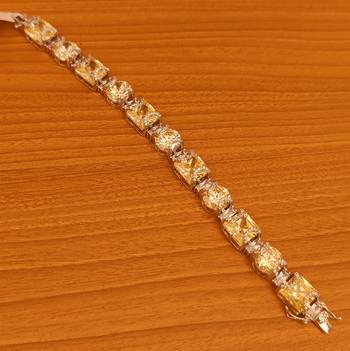 Yellow bracelets 1