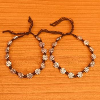 Silver anklets 1