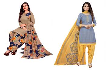 Multicolor printed crepe salwar 1