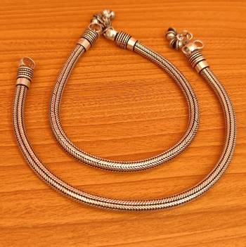 Silver anklets 1