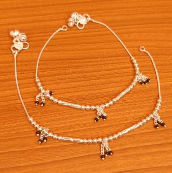 Black anklets 1