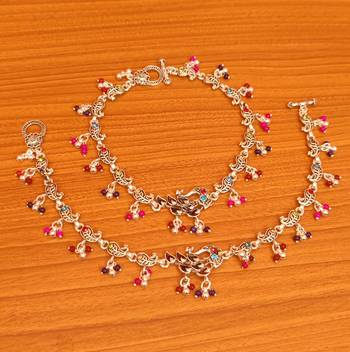 Multicolor anklets 1