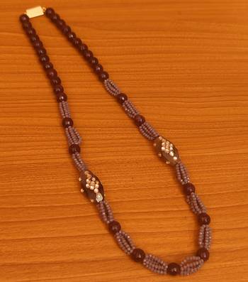 Grey necklaces 1