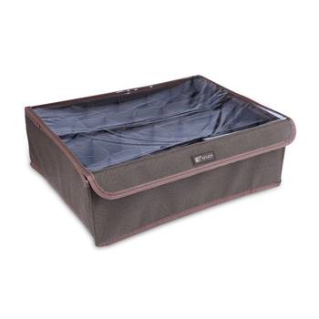 NFI essentials Foldable Cloth Standard Storage Box Cube Basket Bins 4