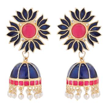 Multicolor crystal earrings 1