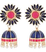 Multicolor crystal earrings