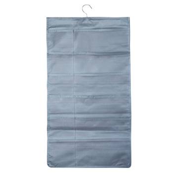 NFI essentials   Double Sided 30 Pockets Clear Hanging Bag for Storage Organizer 3